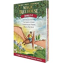 Magic Tree House Books 1-4 Boxed Set: Dinosaurs Before Dark